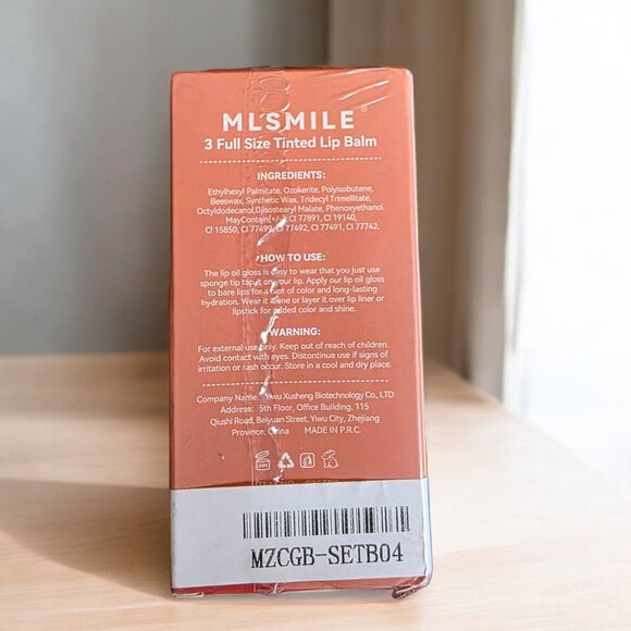 NWT MLSMILE Tinted Lip Balm (Qty 5) 3 pack B - Picture 5 of 7